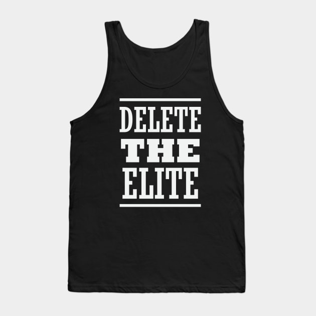 Delete the elite Tank Top by CatsCrew